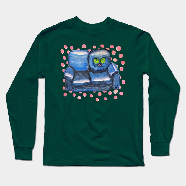 Couch Loaf Long Sleeve T-Shirt by RaLiz